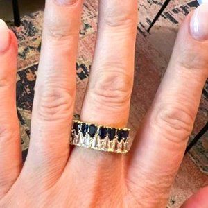 Sparkly Chunky Ring
